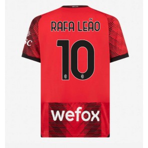 AC Milan Rafael Leao #10 Hemmatröja 2023-24 Kortärmad